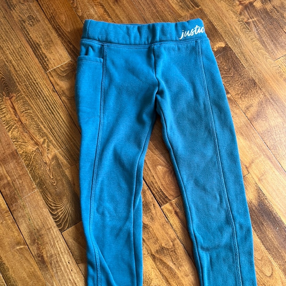 Girl fleece lined leggings